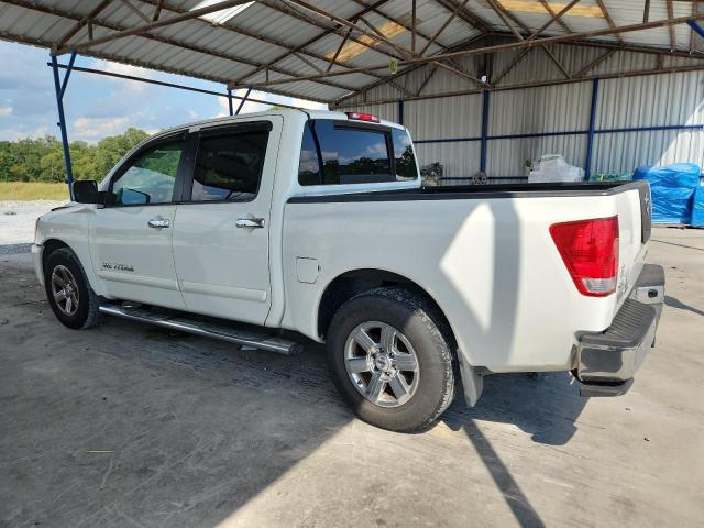 1N6BA0ED0CN309909 - 2012 NISSAN TITAN S WHITE photo 2