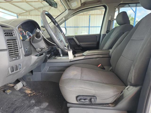 1N6BA0ED0CN309909 - 2012 NISSAN TITAN S WHITE photo 7