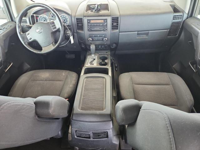 1N6BA0ED0CN309909 - 2012 NISSAN TITAN S WHITE photo 8