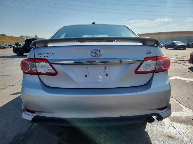 2T1BU4EE6BC740637 - 2011 TOYOTA COROLLA BASE فضي صورة 6