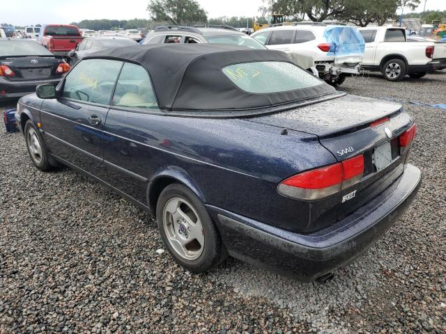 YS3DD78N2X7000199 - 1999 SAAB 9-3 S BLACK photo 2