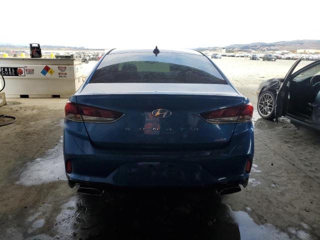 5NPE34AF7JH654828 - 2018 HYUNDAI SONATA SPORT Niebieski zdjęcie 6
