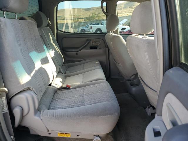 5TBDT44116S544007 - 2006 TOYOTA TUNDRA DOUBLE CAB SR5 BLACK photo 10