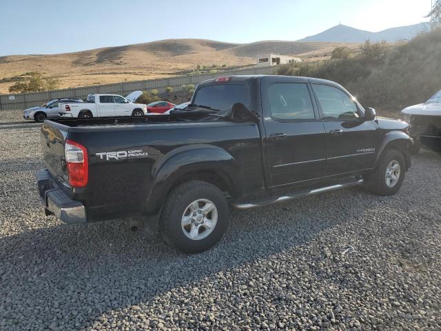 5TBDT44116S544007 - 2006 TOYOTA TUNDRA DOUBLE CAB SR5 BLACK photo 3
