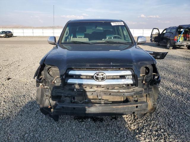 5TBDT44116S544007 - 2006 TOYOTA TUNDRA DOUBLE CAB SR5 BLACK photo 5