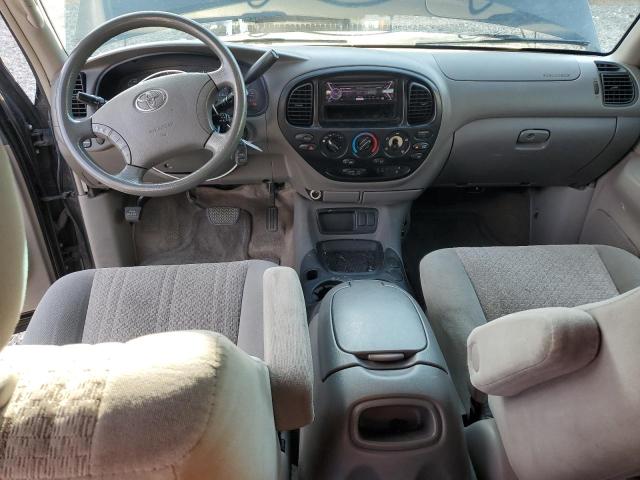 5TBDT44116S544007 - 2006 TOYOTA TUNDRA DOUBLE CAB SR5 BLACK photo 8