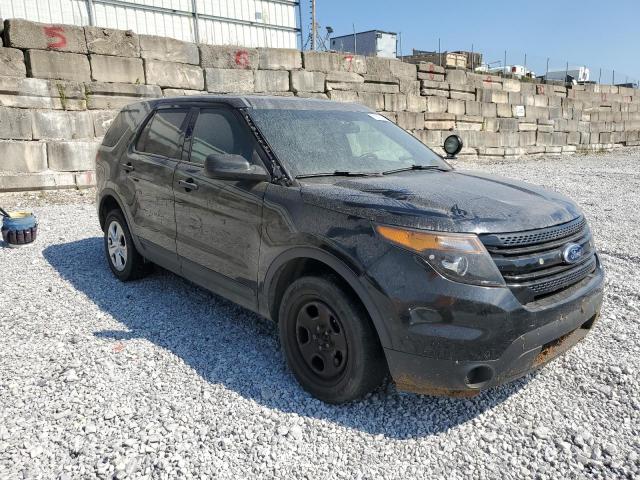 1FM5K8ARXFGC51583 - 2015 FORD EXPLORER POLICE INTERCEPTOR Սև լուսանկար 4