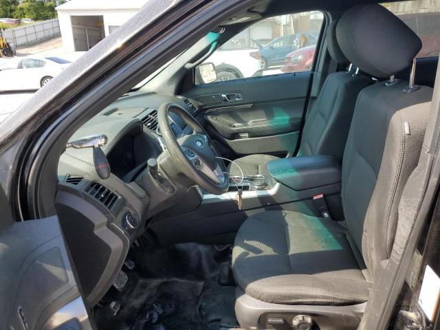 1FM5K8ARXFGC51583 - 2015 FORD EXPLORER POLICE INTERCEPTOR Սև լուսանկար 7