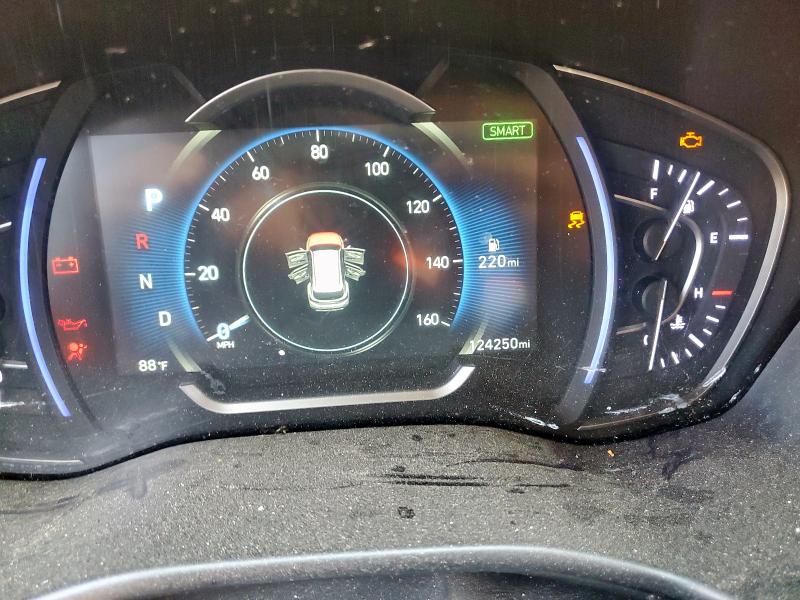 5NMS33AD4LH304889 - 2020 HYUNDAI SANTA FE SEL Белый фото 9