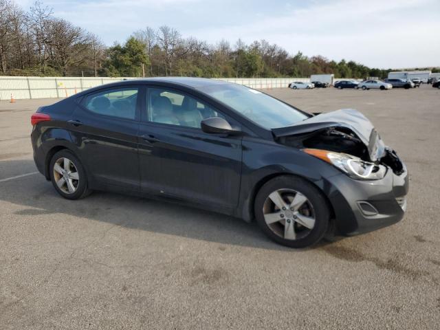 5NPDH4AE3DH284356 - 2013 HYUNDAI ELANTRA GLS BLACK photo 4