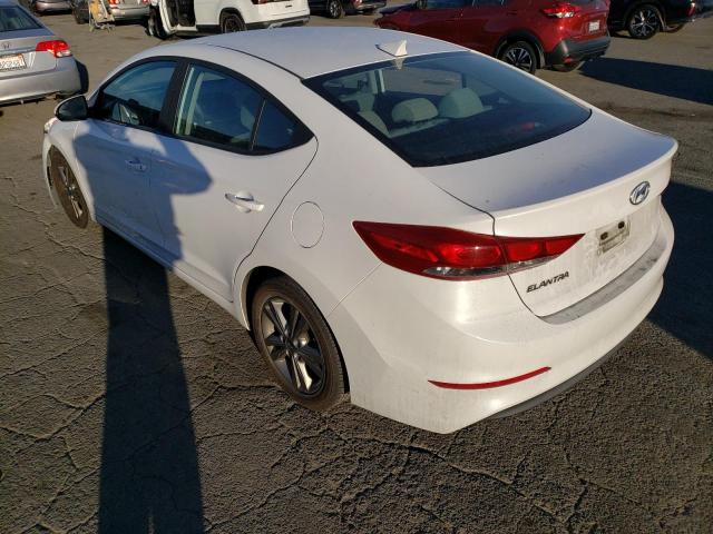 5NPD84LF4HH050495 - 2017 HYUNDAI ELANTRA SE WHITE photo 2