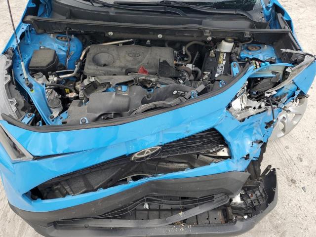 2T3H1RFV0KW054470 - 2019 TOYOTA RAV4 LE Mavi foto 12