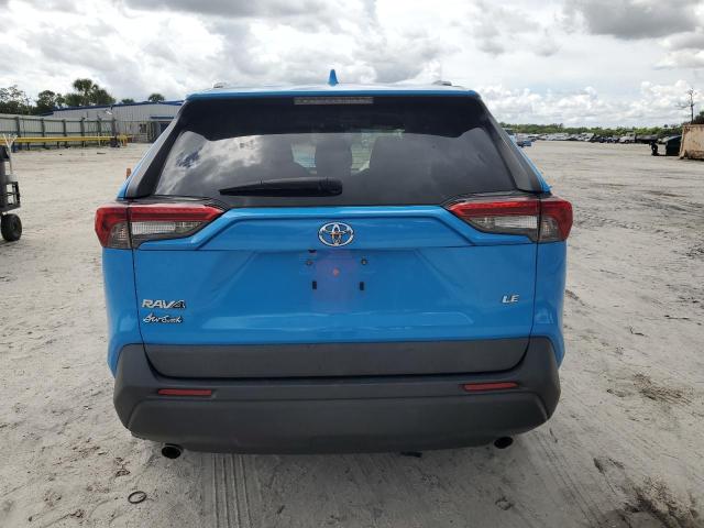 2T3H1RFV0KW054470 - 2019 TOYOTA RAV4 LE Mavi foto 6