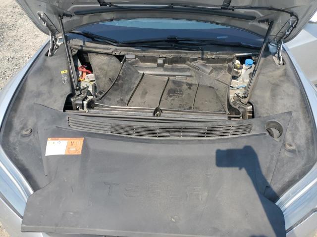 5YJSA1E41HF200762 - 2017 TESLA MODEL S Gümüş foto 11