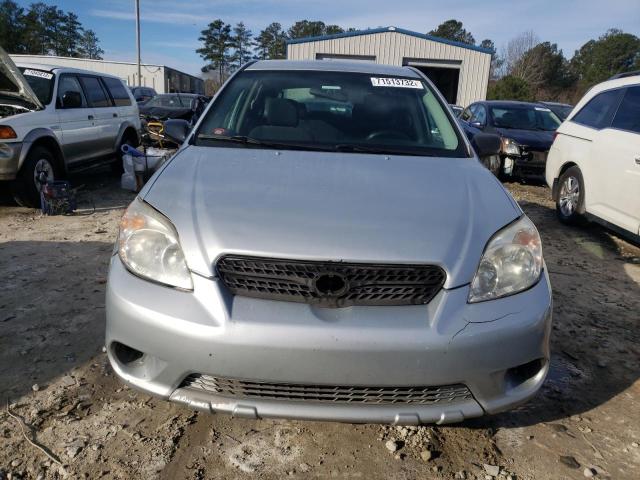 2T1KR32E06C606311 - 2006 TOYOTA COROLLA MA XR SILVER photo 5