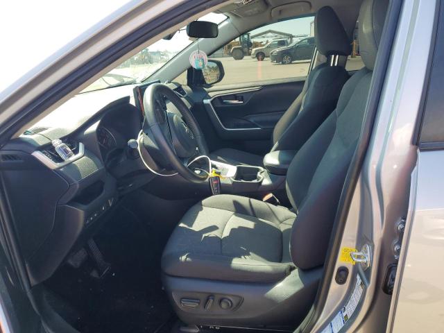 2T3P1RFV3MW153332 - 2021 TOYOTA RAV4 XLE SILVER photo 7