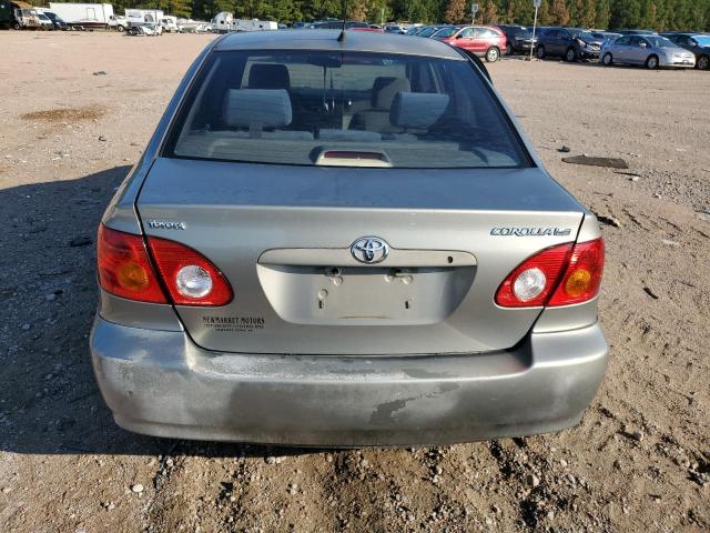 JTDBR32E642030168 - 2004 TOYOTA COROLLA CE GRAY photo 6