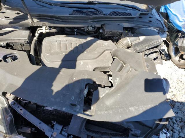 5FRYD4H82EB006785 - 2014 ACURA MDX ADVANCE SILVER photo 12