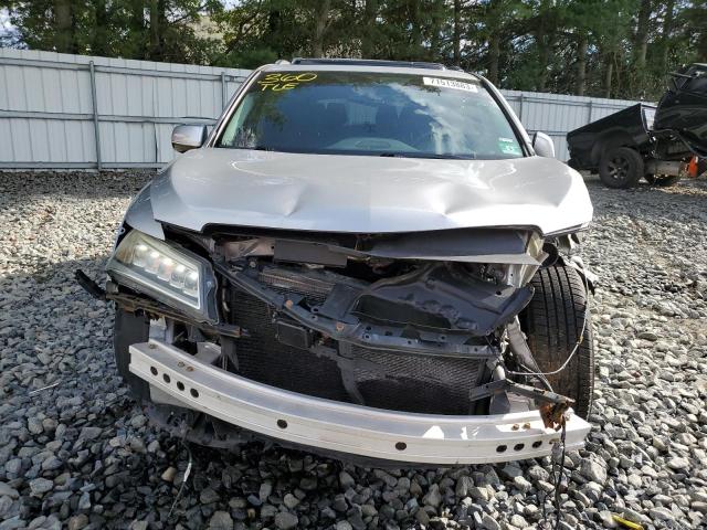 5FRYD4H82EB006785 - 2014 ACURA MDX ADVANCE SILVER photo 5