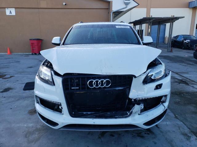 WA1DGAFE4FD026831 - 2015 AUDI Q7 PRESTIGE WHITE photo 5