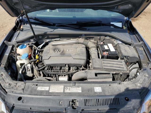 1VWBS7A35EC054692 - 2014 VOLKSWAGEN PASSAT SE GRAY photo 11