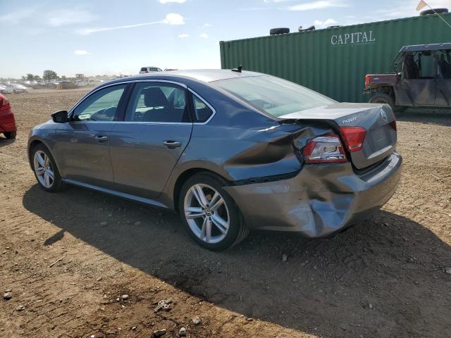 1VWBS7A35EC054692 - 2014 VOLKSWAGEN PASSAT SE GRAY photo 2