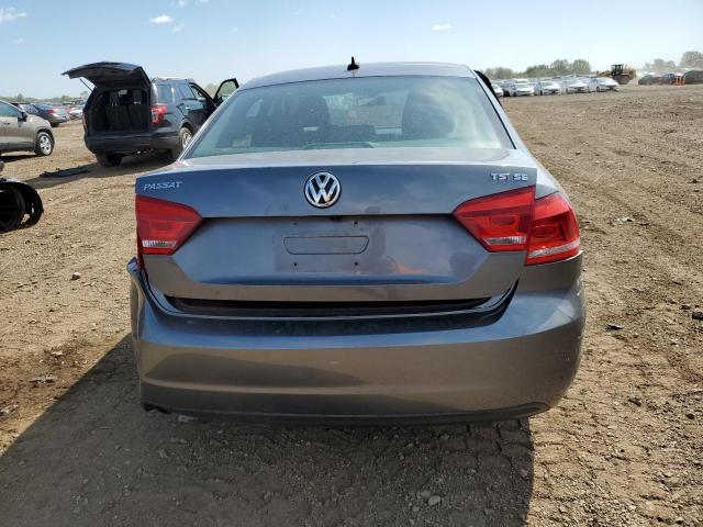 1VWBS7A35EC054692 - 2014 VOLKSWAGEN PASSAT SE GRAY photo 6