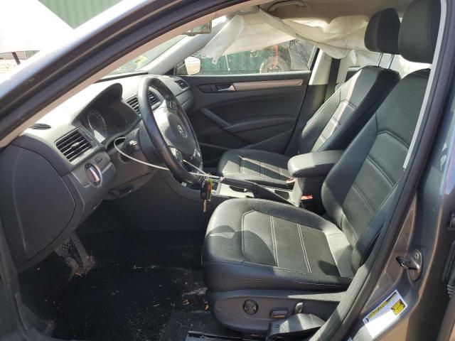1VWBS7A35EC054692 - 2014 VOLKSWAGEN PASSAT SE GRAY photo 7