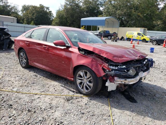 1HGCV1F18KA067741 - 2019 HONDA ACCORD LX BURGUNDY photo 4