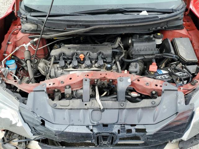 2HGFG3B06FH519211 - 2015 HONDA CIVIC EXL Կարմիր լուսանկար 11