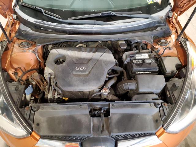 KMHTC6AD4EU212324 - 2014 HYUNDAI VELOSTER ნარინჯისფერი ფოტო 11
