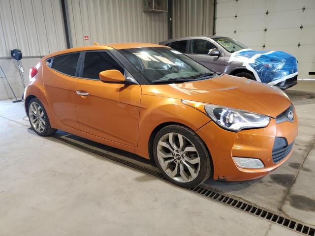 KMHTC6AD4EU212324 - 2014 HYUNDAI VELOSTER ნარინჯისფერი ფოტო 4