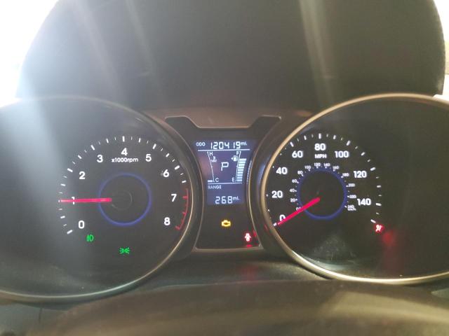 KMHTC6AD4EU212324 - 2014 HYUNDAI VELOSTER ნარინჯისფერი ფოტო 9