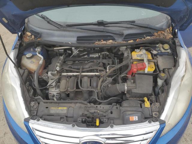 3FADP4BJ2BM164382 - 2011 FORD FIESTA SE BLUE photo 11