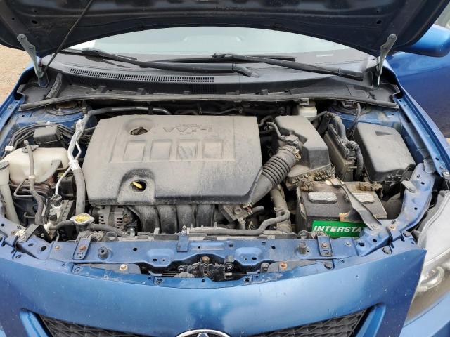 2T1BU4EE4AC465039 - 2010 TOYOTA COROLLA BASE Mavi foto 11