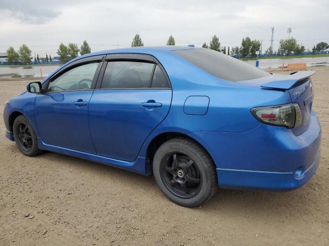 2T1BU4EE4AC465039 - 2010 TOYOTA COROLLA BASE Mavi foto 2