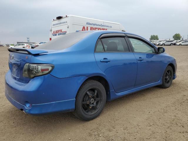 2T1BU4EE4AC465039 - 2010 TOYOTA COROLLA BASE Mavi foto 3