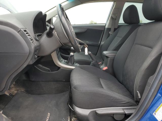 2T1BU4EE4AC465039 - 2010 TOYOTA COROLLA BASE Mavi foto 7