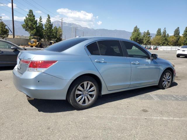1HGCP3F81CA010317 - 2012 HONDA ACCORD EXL BLUE photo 3