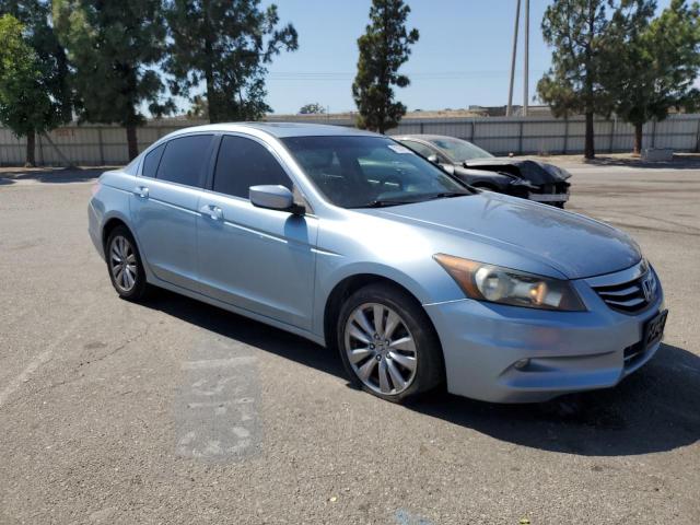 1HGCP3F81CA010317 - 2012 HONDA ACCORD EXL BLUE photo 4