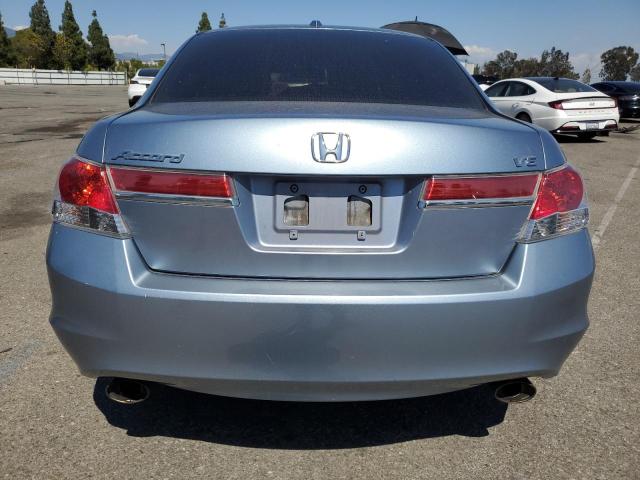 1HGCP3F81CA010317 - 2012 HONDA ACCORD EXL BLUE photo 6