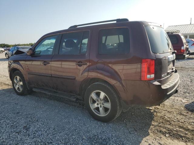 5FNYF4H64BB031029 - 2011 HONDA PILOT EXL BURGUNDY photo 2