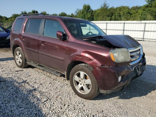 5FNYF4H64BB031029 - 2011 HONDA PILOT EXL BURGUNDY photo 4