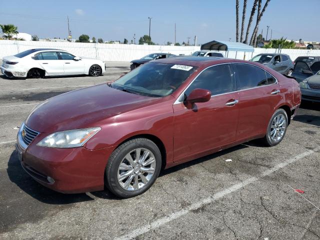 JTHBJ46G872060347 - 2007 LEXUS ES 350 BURGUNDY photo 1