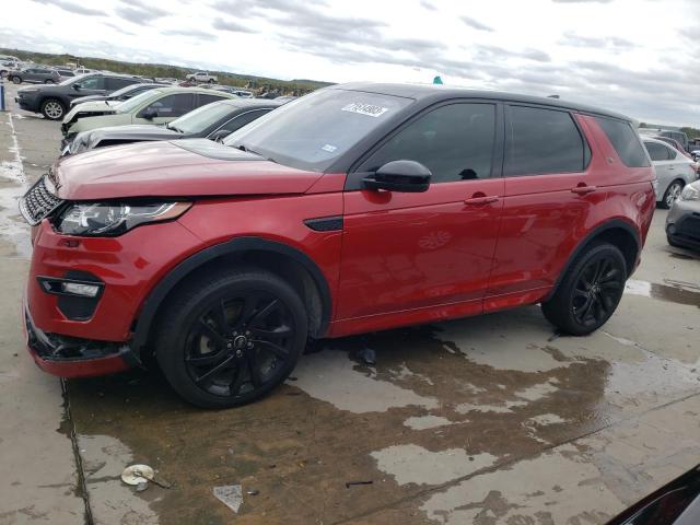 SALCT2RX4JH766955 - 2018 LAND ROVER DISCOVERY HSE LUXURY RED photo 1
