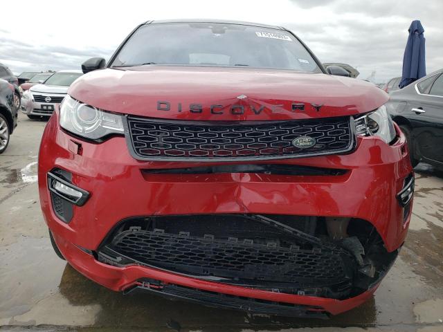 SALCT2RX4JH766955 - 2018 LAND ROVER DISCOVERY HSE LUXURY RED photo 5