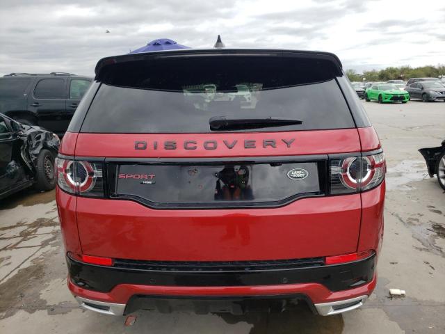 SALCT2RX4JH766955 - 2018 LAND ROVER DISCOVERY HSE LUXURY RED photo 6