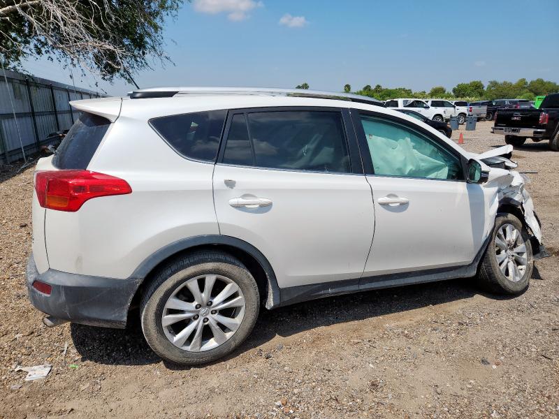 2T3DFREV1DW025774 - 2013 TOYOTA RAV4 LIMITED WHITE photo 3