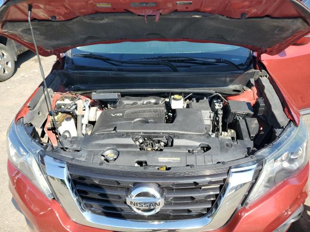 5N1DR2MM9HC900241 - 2017 NISSAN PATHFINDER S 红色 照片 12