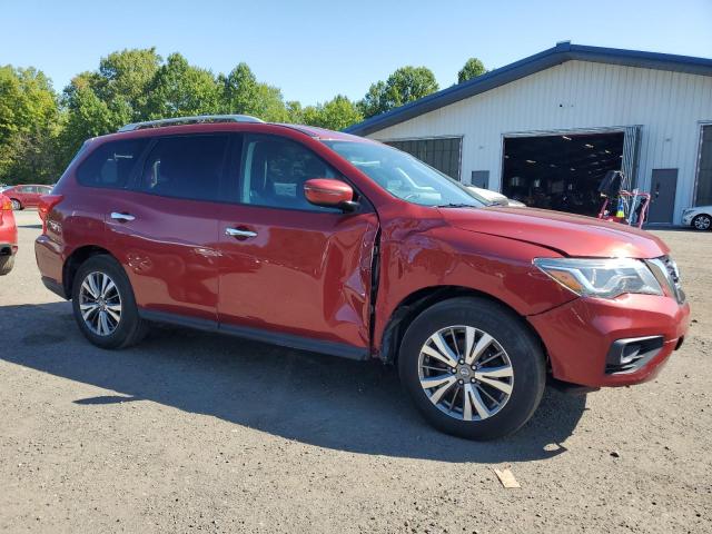 5N1DR2MM9HC900241 - 2017 NISSAN PATHFINDER S 红色 照片 4